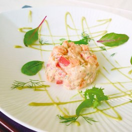 Tartar de Salmón al Wasabi Tartar de Salmón al Wasabi