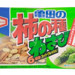 Galletas de Arroz y cacahuete con wasabi 192 g