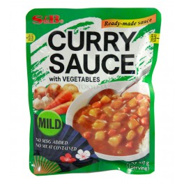 Salsa de Curry poco Picante con Vegetales 210 g Salsa de Curry poco Picante con Vegetales 210 g