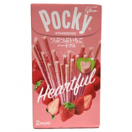 Palitos de Trigo Pocky fresa 75 g Palitos de Trigo Pocky fresa 75 g