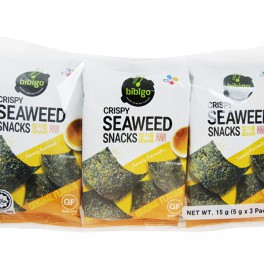 Snack de Algas con Sésamo Sin Gluten 15 g Snack de Algas con Sésamo Sin Gluten 15 g