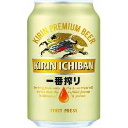 Cerveza Kirin Ichiban lata 330ml