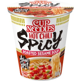 Cup Noodle Hot Chili - Sopa Fideos con Chili 66g Cup Noodle Hot Chili - Sopa Fideos con Chili 66g