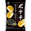 Patatas Fritas Koikeya Wasabi y Nori 100g