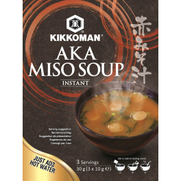 Sopa Miso Shiru Aka Kikkoman 30 g Sopa Miso Shiru Aka Kikkoman 30 g
