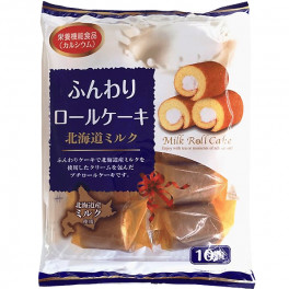 Mini rollitos de pastel de leche Hokkaido Milk 170 g Mini rollitos de pastel de leche Hokkaido Milk 170 g