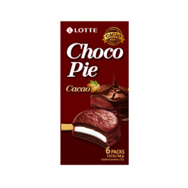 BIzcocho recubierto de chocolate Chocopie Cacao 168 g BIzcocho recubierto de chocolate Chocopie Cacao 168 g