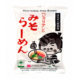 Ramen Vegetariano Sopa de Fideos de Miso 98 g