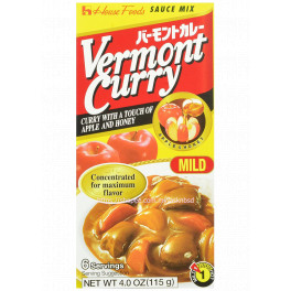 Pastillas de Curry Vermont Curry Amakuchi 115 g Pastillas de Curry Vermont Curry Amakuchi 115 g
