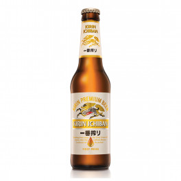 Cerveza Kirin Ichiban Beer botella 330 ml