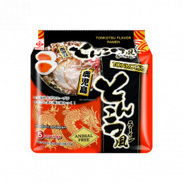 Ramen Vegetariano con sopa sabor a Tonkotsu 360g (72gx 5p) Ramen Vegetariano con sopa sabor a Tonkotsu 360g (72gx 5p)