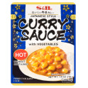 Salsa Curry Picante con Vegetales 210g