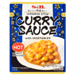 Salsa Curry Picante con Vegetales 210g Salsa Curry Picante con Vegetales 210g