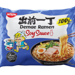 Fideos Ramen Demae Shoyu, caldo sabor Salsa de Soja 100 g Fideos Ramen Demae Shoyu, caldo sabor Salsa de Soja 100 g