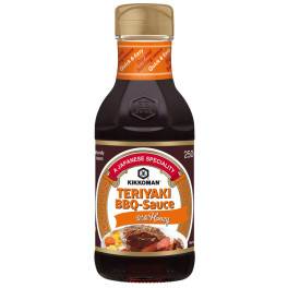 Salsa teriyaki barbacoa con miel 250 ml Salsa teriyaki barbacoa con miel 250 ml