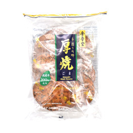 Galletas de arroz Soja y Sésamo Atsuyaki Goma 161 g Galletas de arroz Soja y Sésamo Atsuyaki Goma 161 g