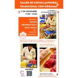 Taller de Cocina con Kikkoman 11 de Noviembre 2025 Taller de Cocina con Kikkoman 11 de Noviembre 2025