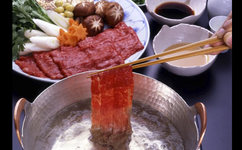 Shabu Shabu con Salsa de Sésamo