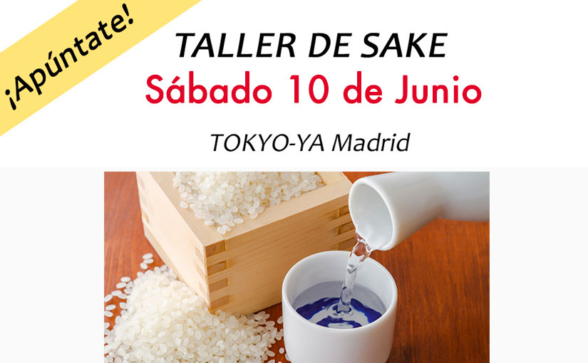 Taller de Sake en Tokyo-ya Madrid