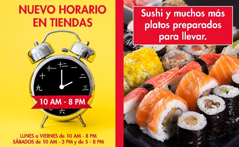 tokyo-ya tiendas horario