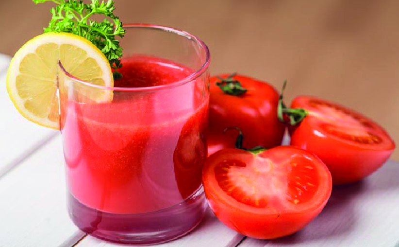 ¡Cóctel refrescante de sake con tomate perfecto para el verano!